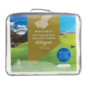Woolrest-Gold-600gsm-Reversible-Underlays on sale
