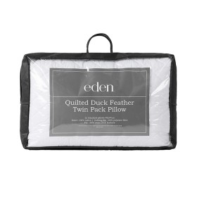 Eden-Quilted-Duck-Feather-2-Pack-Pillows on sale