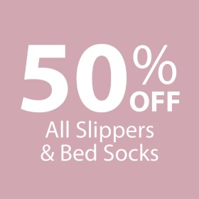 50-off-All-Slippers-Bed-Socks on sale