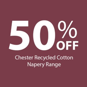 50-off-Chester-Recycled-Cotton-Napery-Range on sale