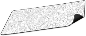 Playmax-Topography-X2-Mouse-Mat-White on sale