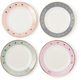Iris-Maison-Macaron-Cake-Plates-Set-of-4 on sale