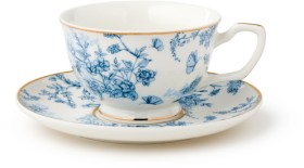 Cristina-Re-French-Toile-Cup-Saucer-Blue on sale