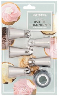 Soffritto-Ball-Tip-Piping-Nozzles-6-Piece on sale