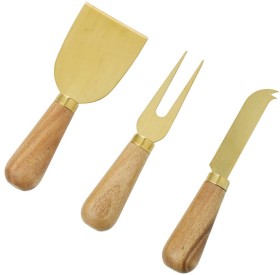 Davis-Waddell-Acacia-Brass-Cheese-Knives-Set-of-3 on sale