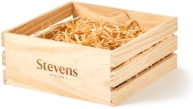 Stevens-Wooden-Hamper-Box-22cm on sale
