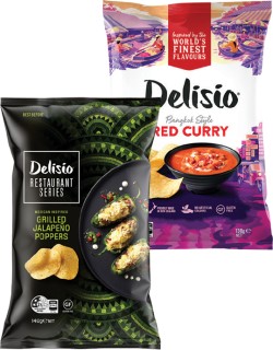 Delisio-Chips-130-140g on sale