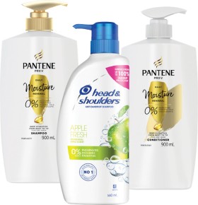 Pantene-900ml-Head-Shoulders-550660ml-Shampoo-or-Conditioner on sale
