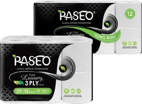Paseo-3-Ply-Toilet-Tissue-12-Pack-or-Long-Roll-8-Pack on sale