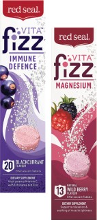 Red-Seal-Vita-Fizz-Immune-Defence-20s-or-Magnesium-13s on sale