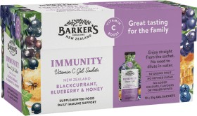 Barkers-Immunity-Vitamin-C-Gel-Sachet-Blackcurrant-Blueberry-Honey-10-Pack on sale