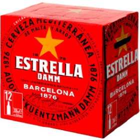 Estrella-Damm-Lager-12-x-330ml-Bottles on sale