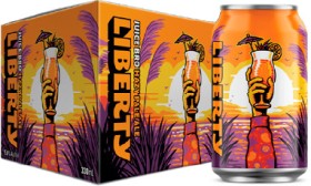 Liberty-Brewing-Juice-Bro-Hazy-Pale-Ale-or-Party-IPA-6-x-330ml-Cans on sale