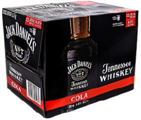 Jack-Daniels-Cola-12-x-330ml-Bottles on sale