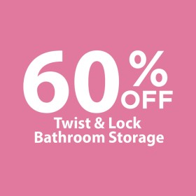 60-off-Twist-Lock-Bathroom-Storage on sale