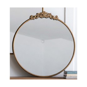 Design-Republique-Ember-Round-Mirror-97cm on sale
