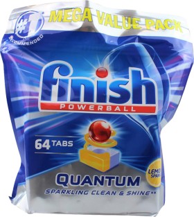 Finish-Powerball-Quantum-Dishwasher-Tablets-64pk on sale