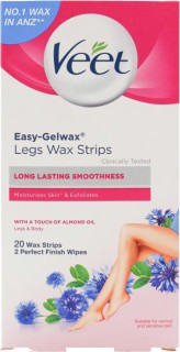 Veet-Wax-Strips-with-Touch-of-Almond-Oil-20pk on sale