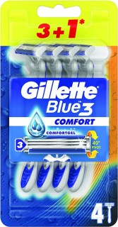 Gillette-Blue-3-Disposable-Razors-Comfort-4pk on sale
