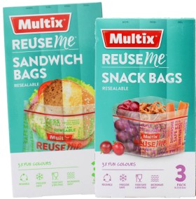 Multix-Reuseme-Snack-or-Sandwich-Bags-3pk on sale