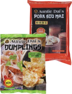 Auntie-Dais-Dumpling-600g-or-Pork-Siu-Mai-480g on sale