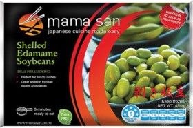 Mama-San-Shelled-Edamame-Soybeans-454g on sale