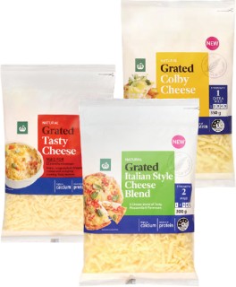Woolworths-Grated-Cheese-300350g on sale