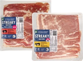 Woolworths-Streaky-Bacon-1kg-or-Sweet-Smokey-Streaky-Bacon-800g on sale