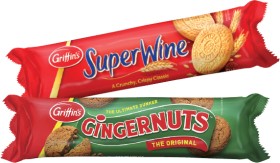 Griffins-Super-Wine-Gingernuts-Malt-Vanilla-Wine-or-Krispie-250g on sale