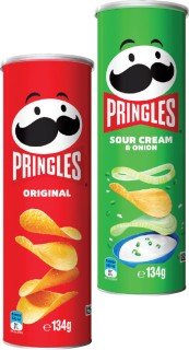 Pringles-118-134g on sale