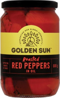Golden-Sun-Roasted-Red-Peppers-680g on sale