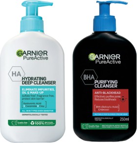 NEW-Garnier-Pure-Cleansers-250ml on sale