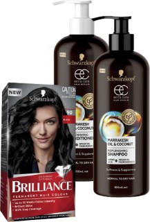 Schwarzkopf-Brilliance-Hair-Colour-Extra-Care-Shampoo-or-Conditioner-950ml on sale