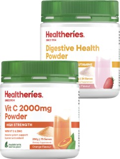 Healtheries-Digestive-Health-Powder-170g-or-Vitamin-C-Powder-250g on sale