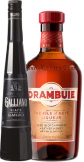 Galliano-Sambucca-Black-or-Drambuie-Liqueur-700ml on sale